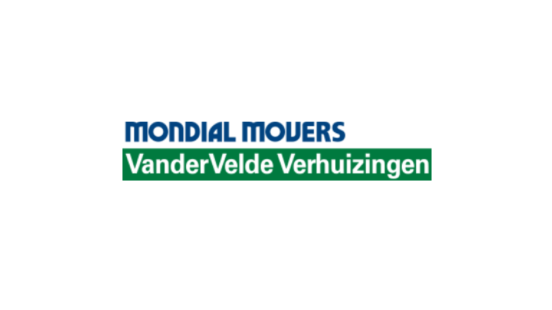 Mondial Movers VanderVelde Verhuizingen logo