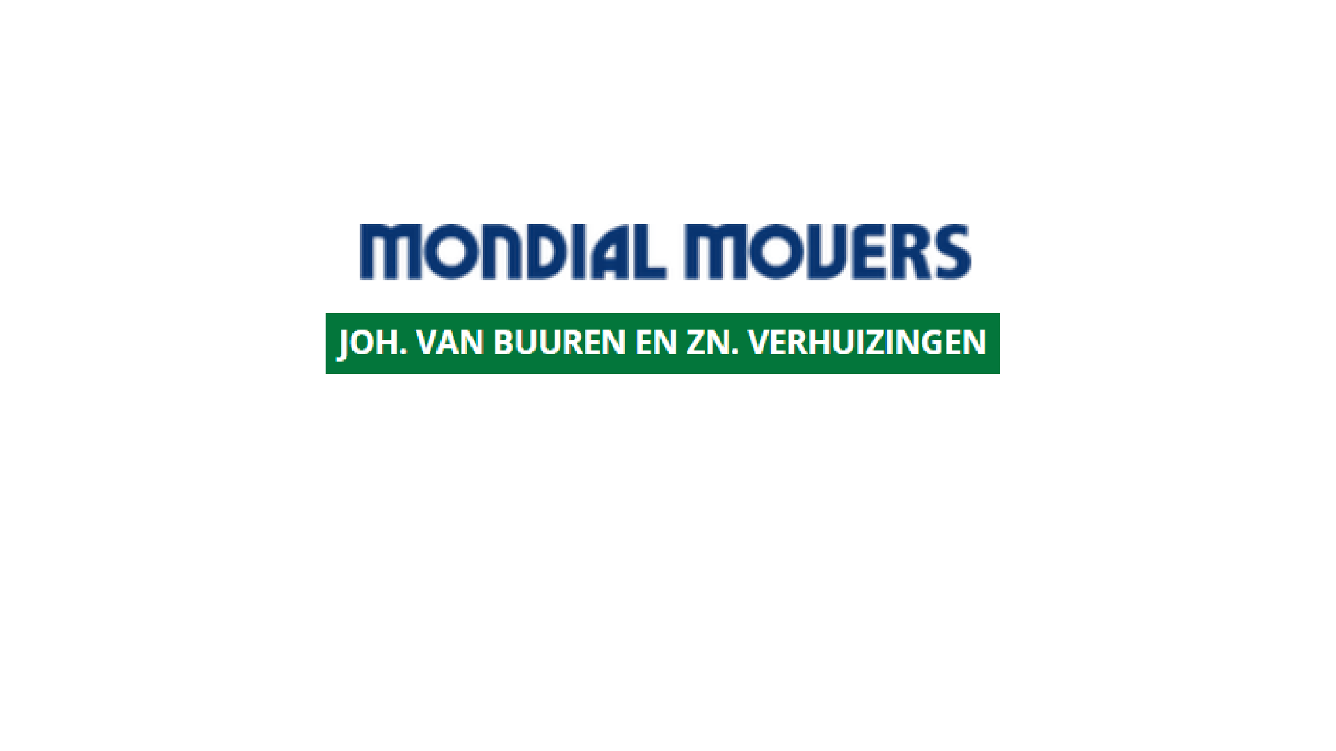 Mondial Joh. van Buuren Verhuizingen