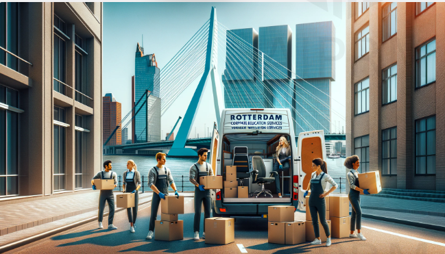 verhuizen met een bedrijf in Rotterdam